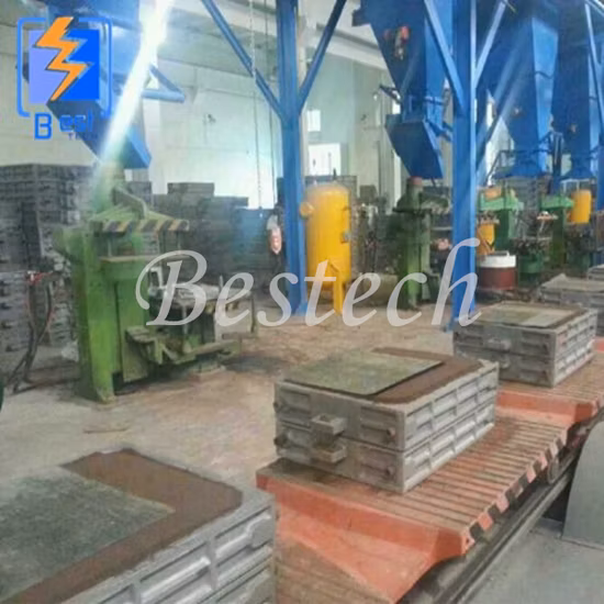 Automatische Gusslinie für Grünsandschacht-Produktionslinie